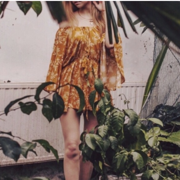 5⭐️ RESTOCKED BESTSELLER MUSTARD SWIM COVER UP - Picture 6 of 8